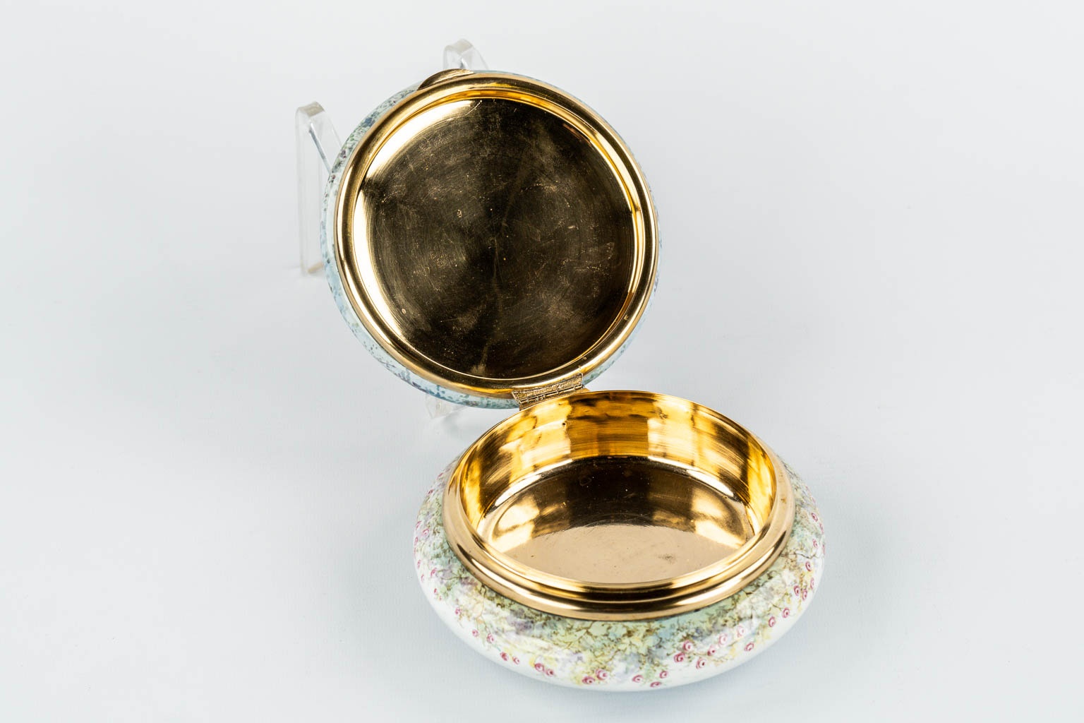 Lévy COBLENTZ (1828-?) 'Jewelry box', enamel, 19th C.