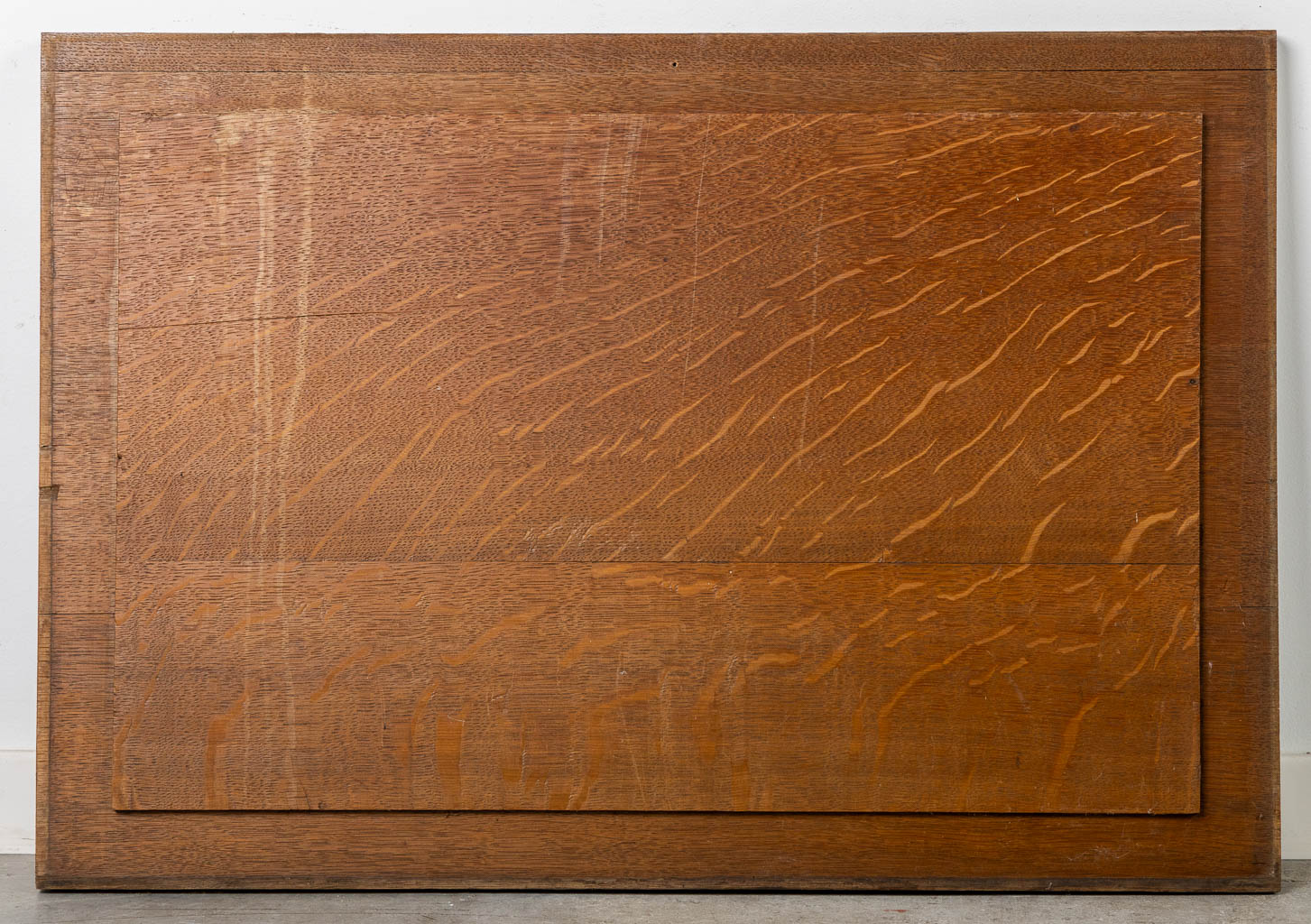 A wood-sculptured panel from the Arts series 