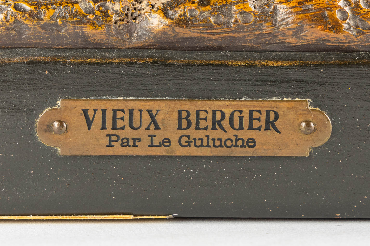 Joseph LE GULUCHE (1849-1915) 'Vieux Berger'