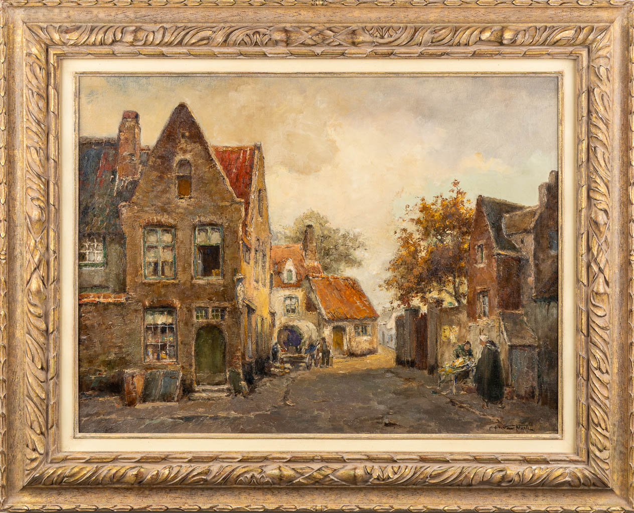  Alfred VAN NESTE (1874-1969) 'Breestraat - Verrelande'