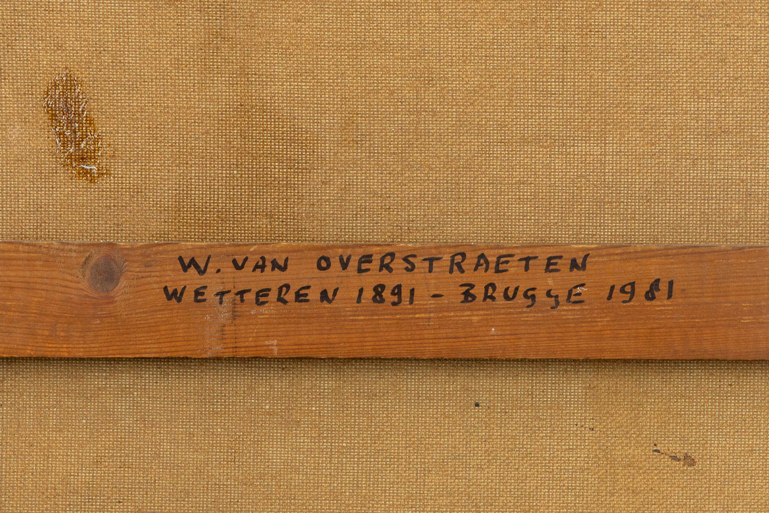  War VAN OVERSTRAETEN (1891-1981) 'Ladies'