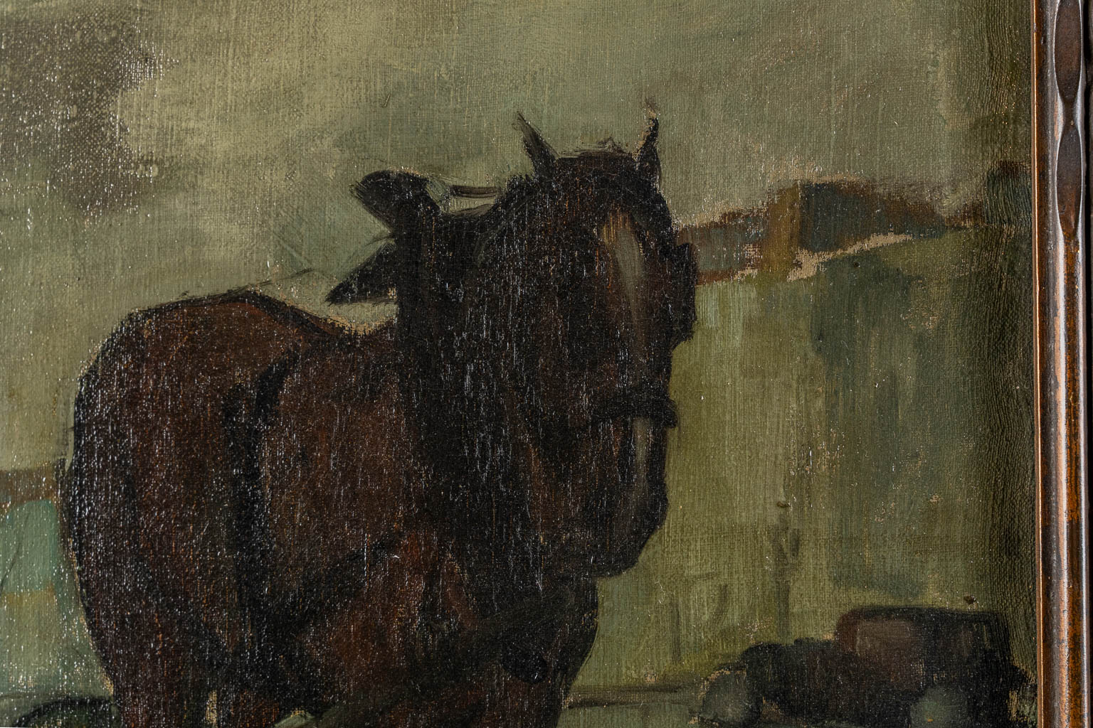 Oscar VERPOORTEN (1895-1948) 'Natiepaard'