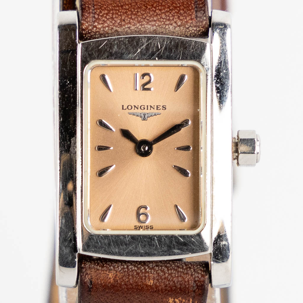 Longines, a set of three wristwatches. 