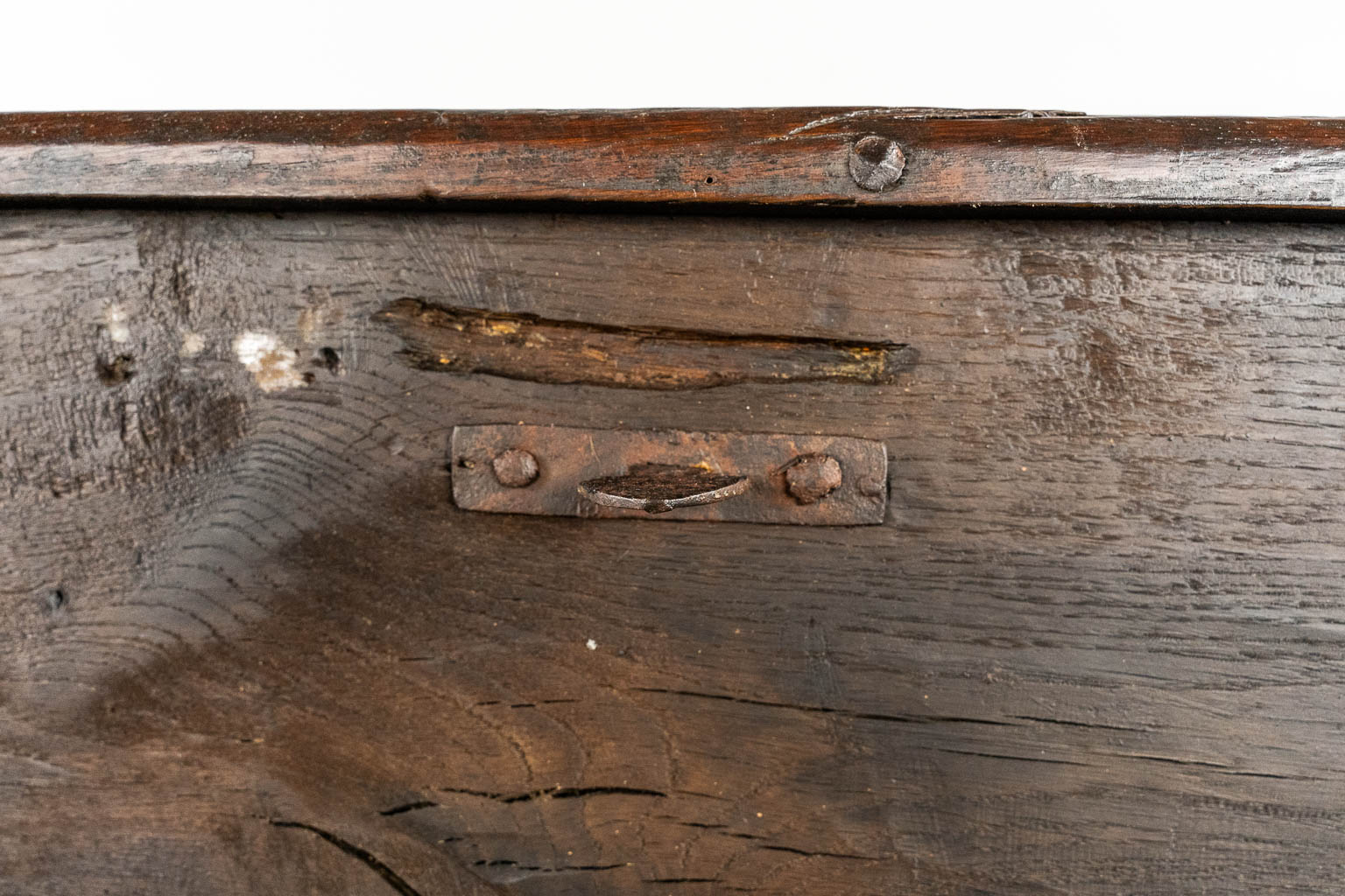 An antique Chest, sculptured oak, Flanders/The Low Countries, 17th C. 