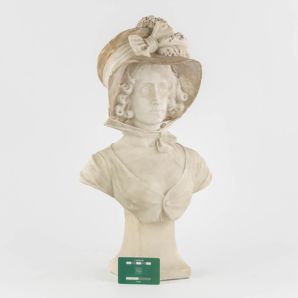 Adolfo LUCHINI (XIX-XX) 'Bust of a Lady'