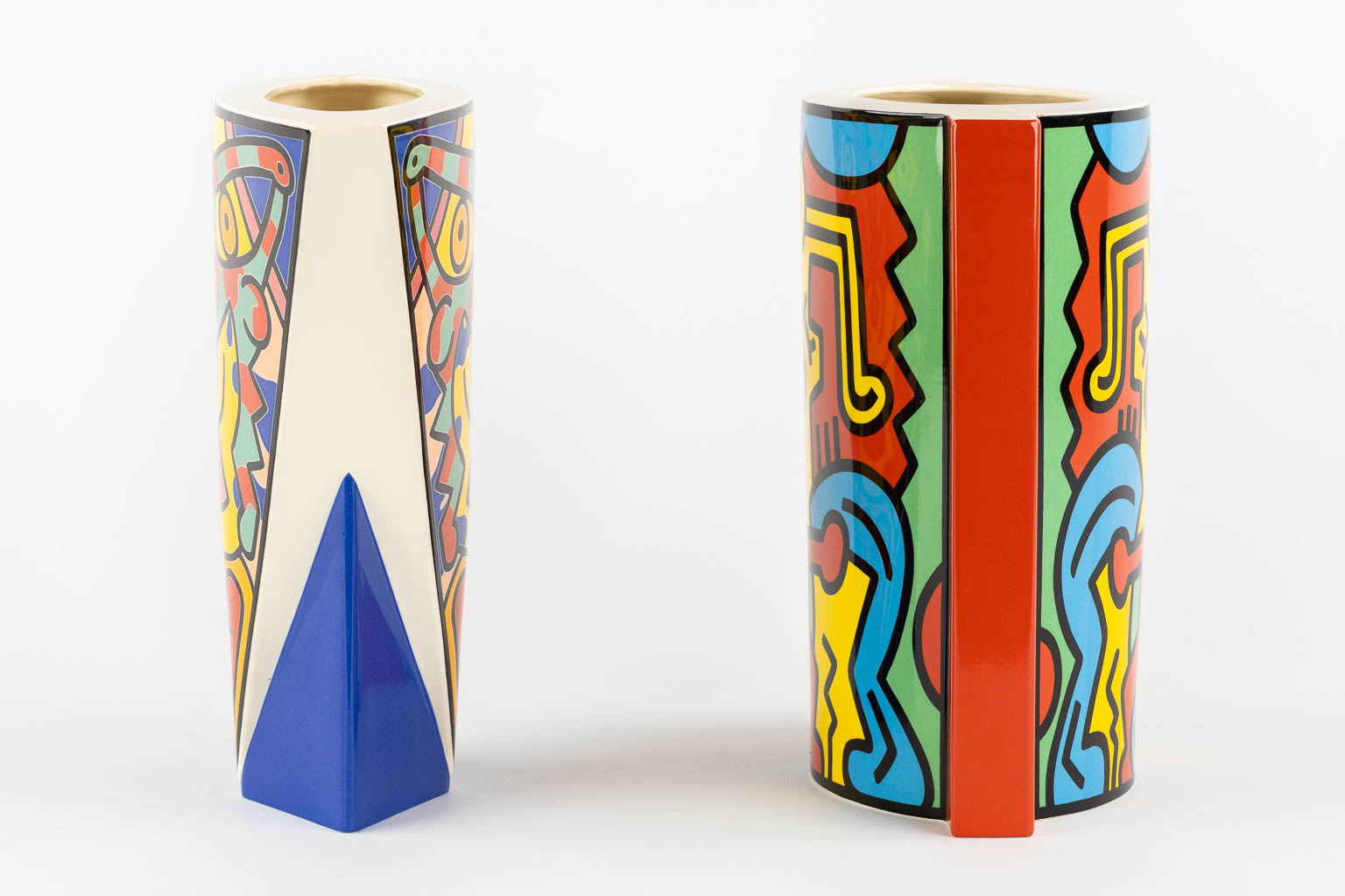 Keith HARING (1958-1990) 'Spirit of Art  - TriBeCa & SoHo' for Villeroy and Boch. (1992)