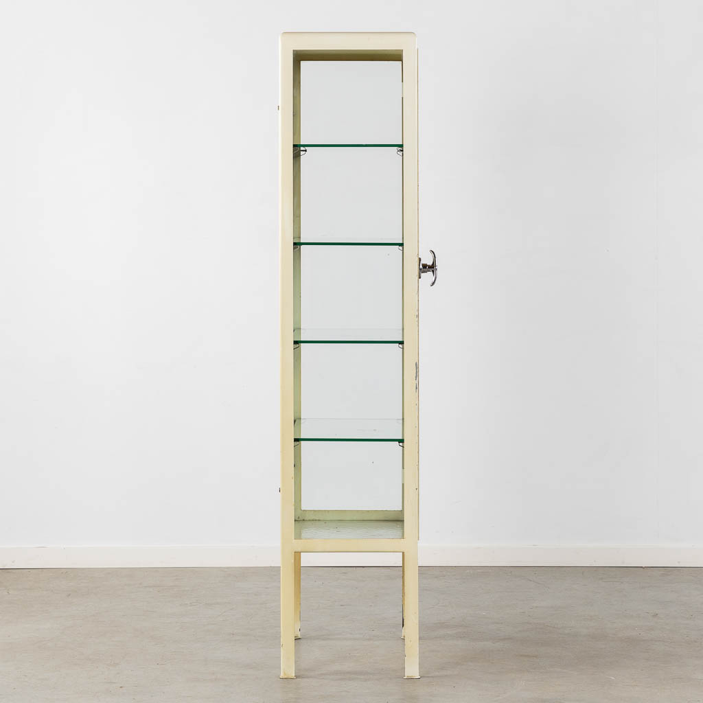 A mid-century medicinal cabinet, Circa 1950. (L:38 x W:61 x H:165 cm)